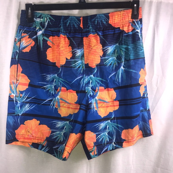 Laguna Originals Other - Swim Trunks NWT Flowered Blue 🔵 Orange 🍊Surf 🏝